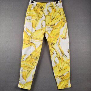 Vtg 60s/70s Banana Pants Cygne Design Dianne B sz 4 Ankle Length